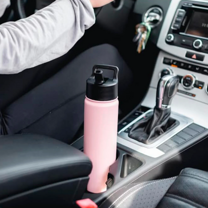 Almond Birch 22oz Insulated Water Bottle with Straw – BPA-Free, Leak-Proof, Stainless Steel
