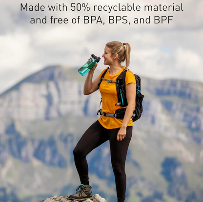 Chute Mag Water Bottle with Magnetic Cap – BPA-Free Tritan Renew Plastic
