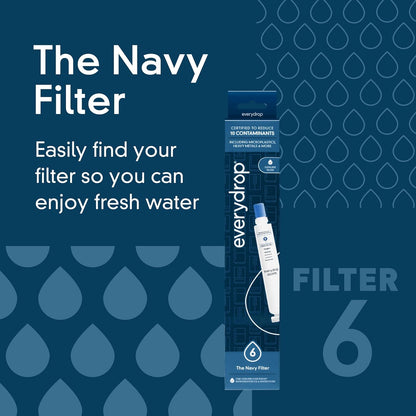 EDR6D1 - everydrop by Whirlpool Ice and Water Refrigerator Filter 6
