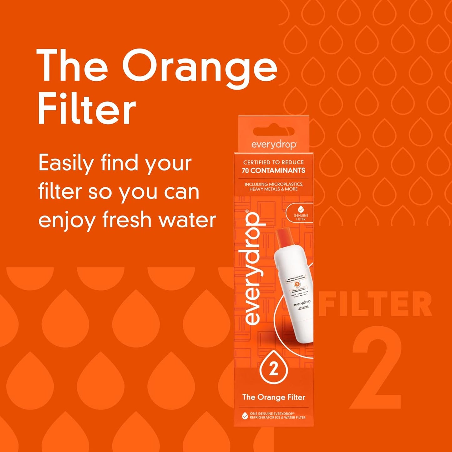 EDR2RXD1 - everydrop by Whirlpool Ice and Water Refrigerator Filter 2